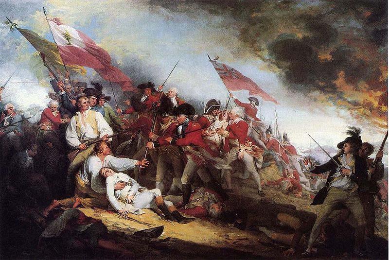 John Trumbull The Death of General Warren at the Battle of Bunker Hill oil painting picture
